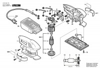 Bosch 0 603 366 180 Pss 180 Ac Orbital Sander 230 V / Eu Spare Parts
